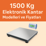 1500 Kg Elektronik Kantar