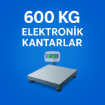 600 Kg Elektronik Kantar