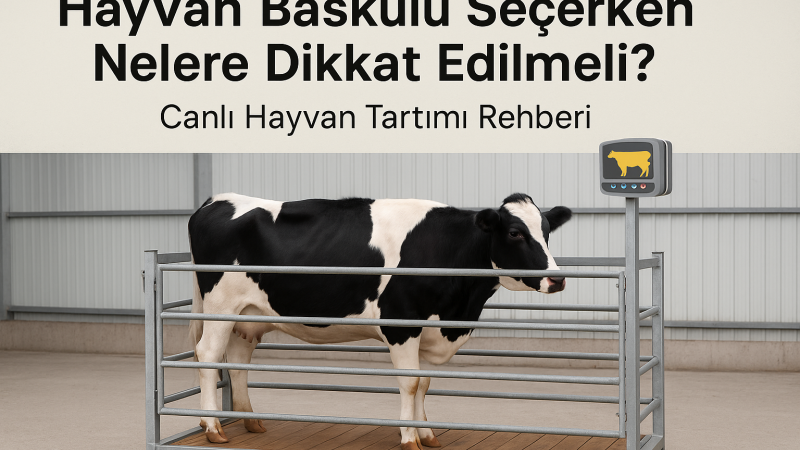 Hayvan Baskülü Seçimi Nasıl Yapılır?