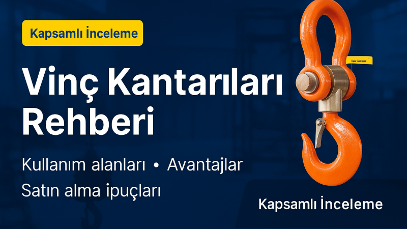 Vinç Kantarları – Kullanım Alanları, Avantajlar ve Satın Alma Rehberi