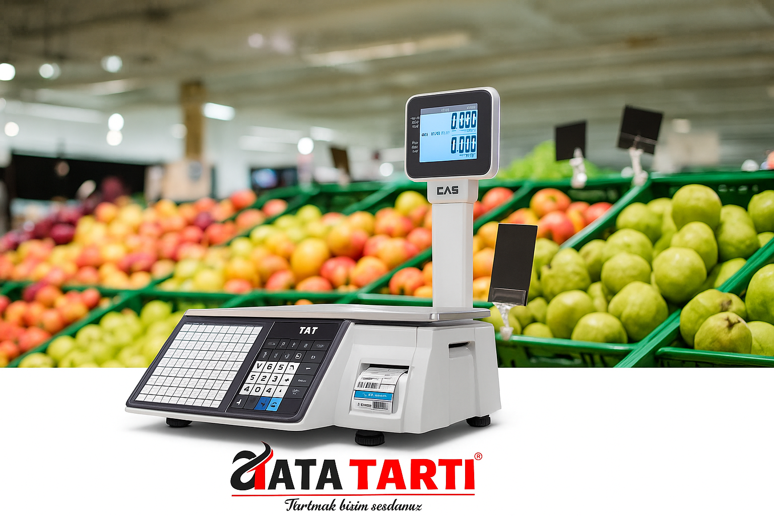 Barkodlu Terazi Modelleri ve Özellikleri – Etiketli & Fişli Tartım Sistemleri 2025