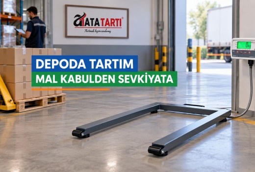 Depolar İçin Tartım Ekipmanları: Mal Kabulden Sevkiyata
