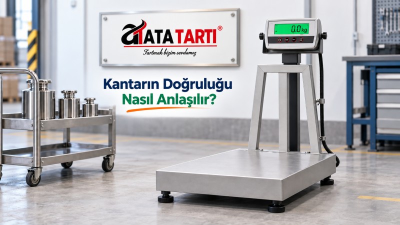 Endüstriyel Kantar Doğruluğu: Taksimat, Hata ve Tolerans