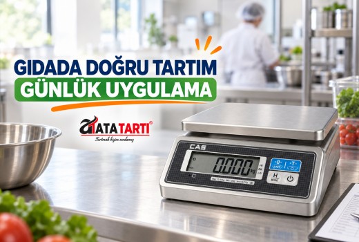 Gıda İşletmesinde Doğru Tartım: Günlük Uygulama Rehberi