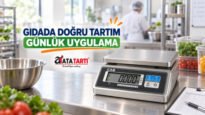 Gıda İşletmesinde Doğru Tartım: Günlük Uygulama Rehberi
