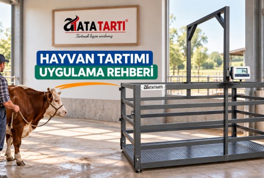 Hayvan Tartımı Nasıl Yapılır? Çiftlik İçin Uygulama Rehberi