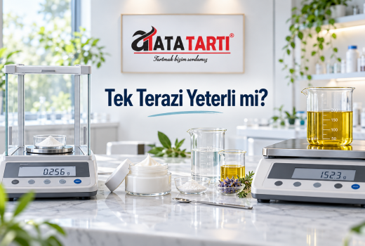 Kozmetik Üretiminde Tek Terazi Yeter mi? 600 g ve 3 kg Kapasite Seçimi