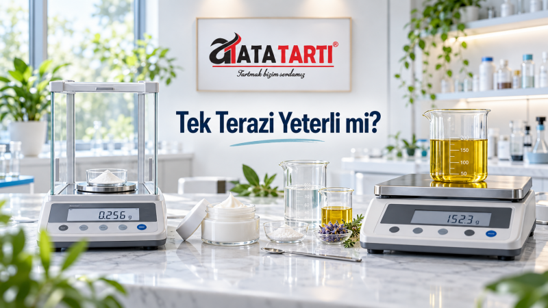 Kozmetik Üretiminde Tek Terazi Yeter mi? 600 g ve 3 kg Kapasite Seçimi