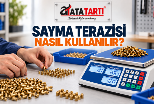 Sayma Terazisi Nasıl Kullanılır? Örnekleme ve Dara Rehberi