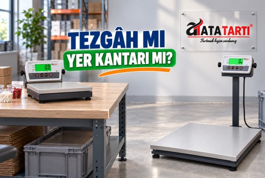 Tezgâh mı Yer Kantarı mı? Yükleme ve İş Akışına Göre Seçim