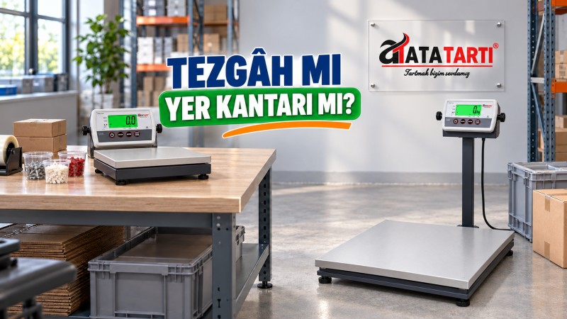 Tezgâh mı Yer Kantarı mı? Yükleme ve İş Akışına Göre Seçim