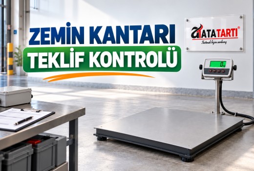 Zemin Kantarı Alırken: Bileşen ve Teklif Kontrol Rehberi