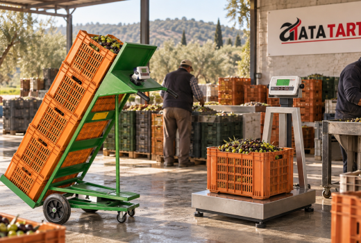 Zeytin Alımında Mobil Tartı mı Platform Baskül mü? 300 kg Tartım Rehberi 2026