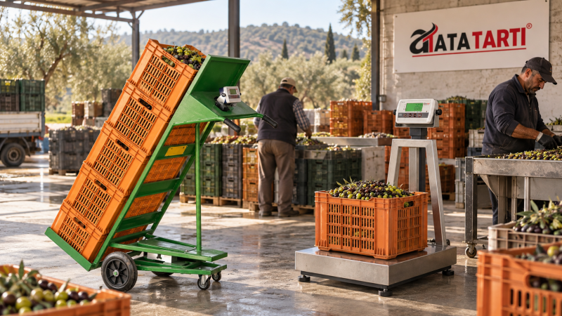 Zeytin Alımında Mobil Tartı mı Platform Baskül mü? 300 kg Tartım Rehberi 2026