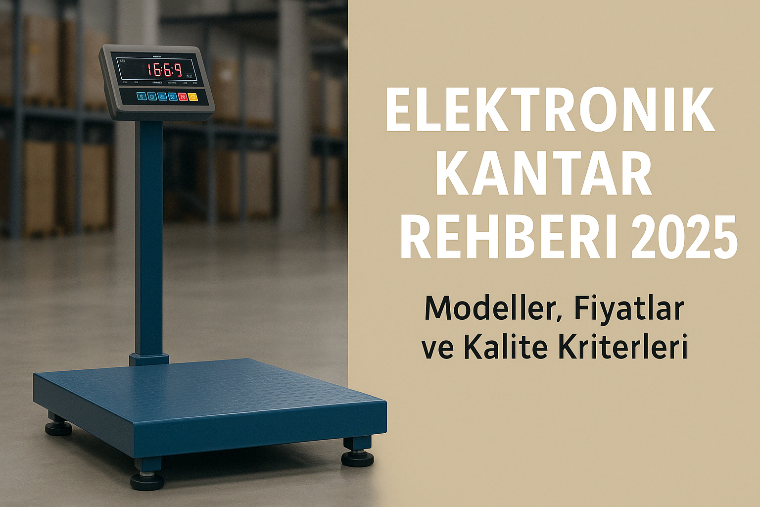 Elektronik Kantar Rehberi 2025 – Endüstriyel Tartımda Doğruluk ve Kalite Elektronik Kantar Rehberi 2025 – Endüstriyel Tartımda Doğruluk ve Kalite