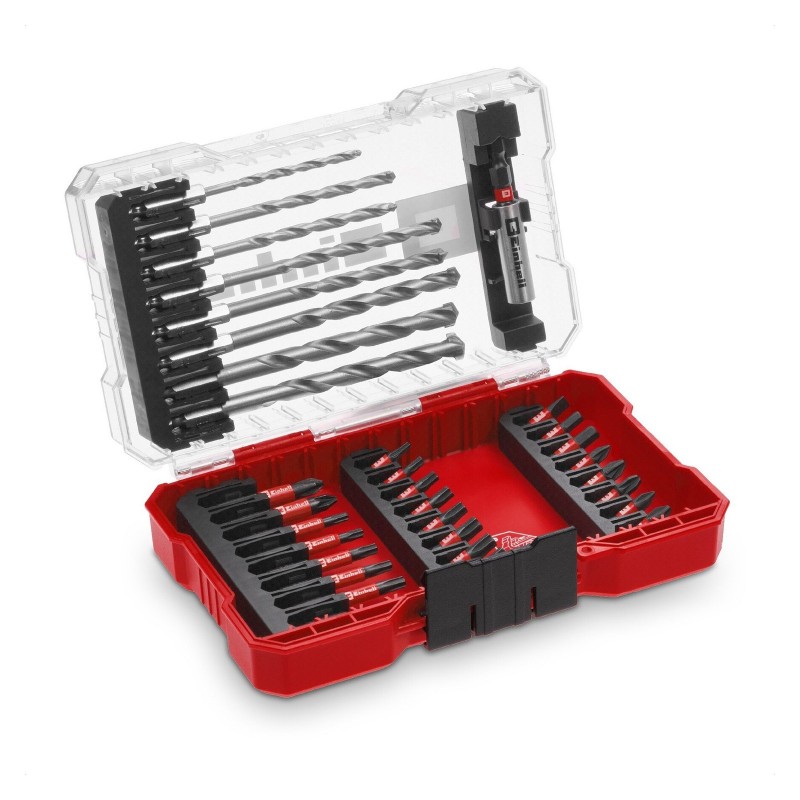 Einhell M-CASE 33 Parça Darbeli Bits ve Duvar Delme Uç Seti 49108753 set içeriği