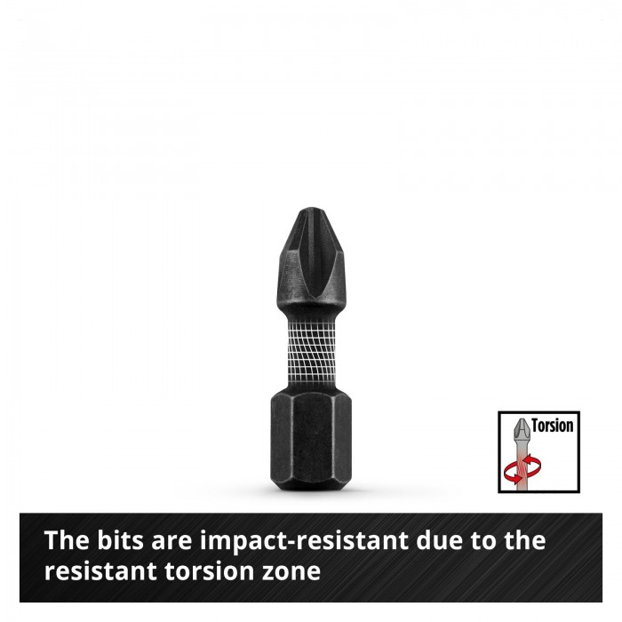 Einhell M-CASE 33 Parça Darbeli Bits ve Duvar Delme Uç Seti 49108753