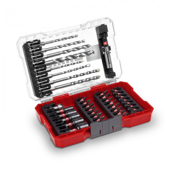 Einhell M-CASE 39 Parça Darbeli Bits, Metal ve Çok Amaçlı Delme Uç Seti 49108763