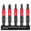 Einhell 10 Parça Karabinalı Darbeli Bits Uç Seti 50 mm 49118633 set içeriği