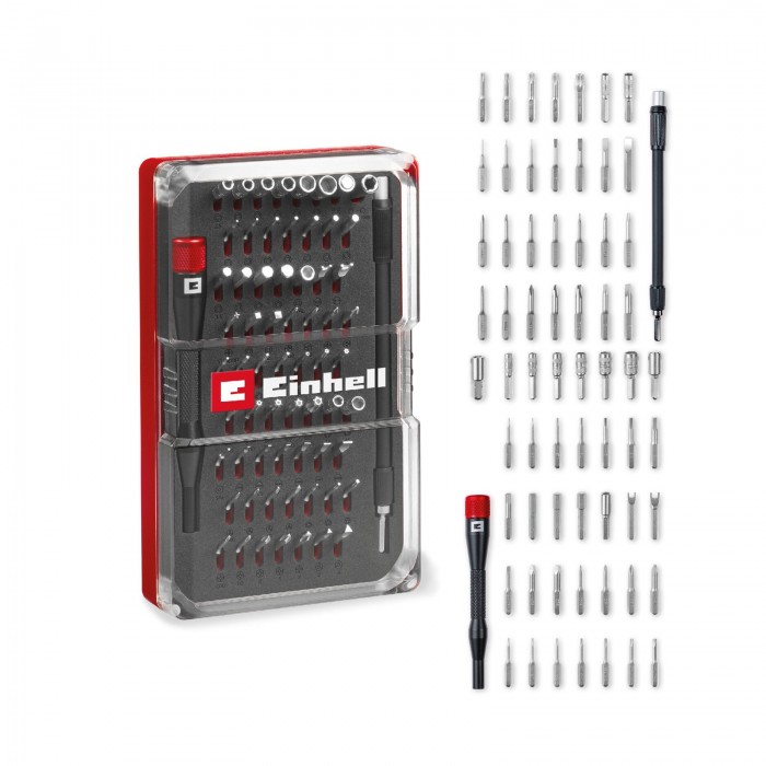 Einhell 66 Parça Hassas Bits ve Elektronik Onarım Seti 49115030