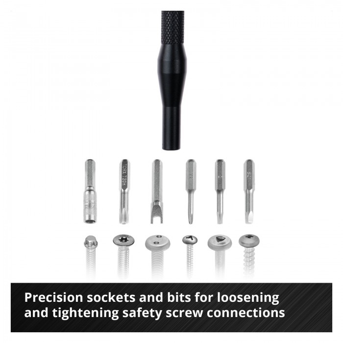 Einhell 66 Parça Hassas Bits ve Elektronik Onarım Seti 49115030