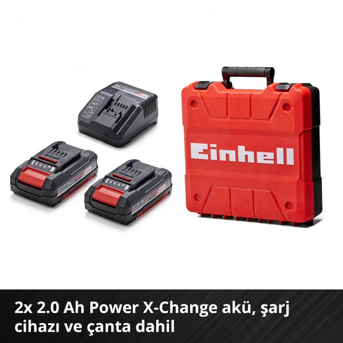 Einhell PROFESSIONAL TP-CD 18/50 Li BL (2x2,0Ah) Akülü Matkap/Vidalama