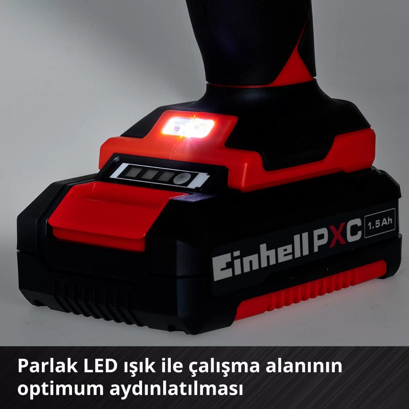 Einhell TC-CD 18/35 Li (1x1,5 Ah) Akülü Matkap/Vidalama ürün görünümü