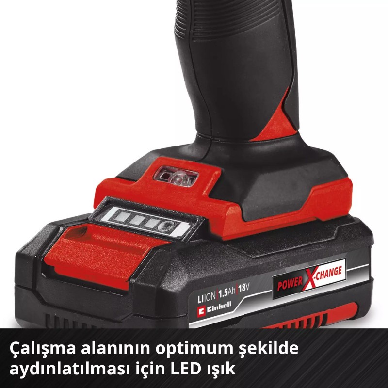 Einhell TC-CD 18/35 Li - Solo Akülü Matkap/Vidalama ürün görünümü