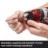 Einhell TE-CD 18/48 Li-i (2x2,0Ah) Akülü Darbeli Matkap/Vidalama ürün görünümü