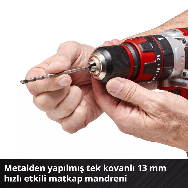 Einhell TE-CD 18/48 Li-i (2x2,0Ah) Akülü Darbeli Matkap/Vidalama ürün görünümü
