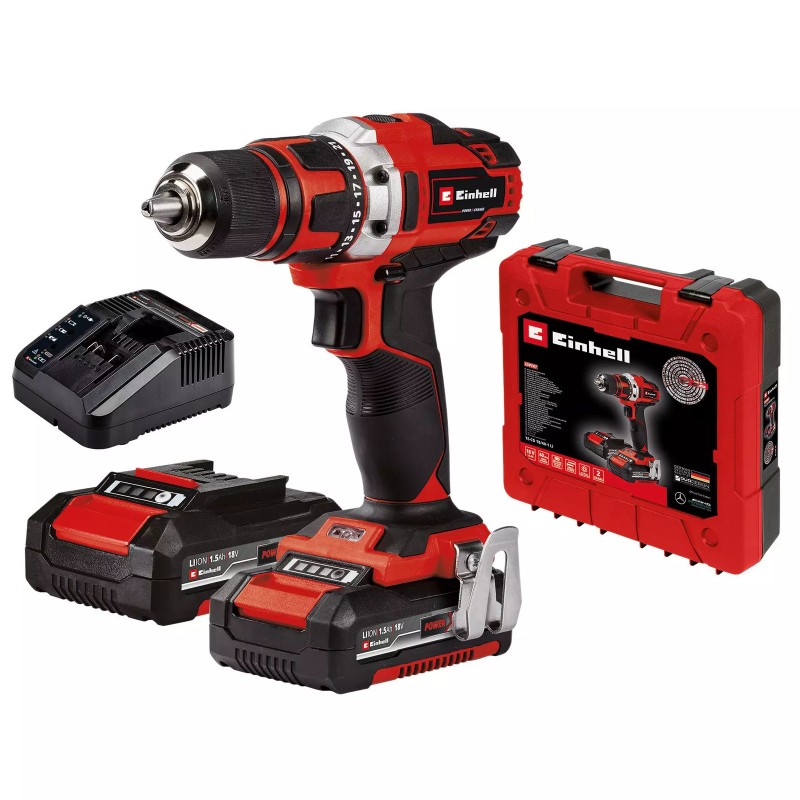 Einhell TE-CD 18/40-1 Li (2x1,5 Ah) Akülü Matkap/Vidalama ürün görünümü