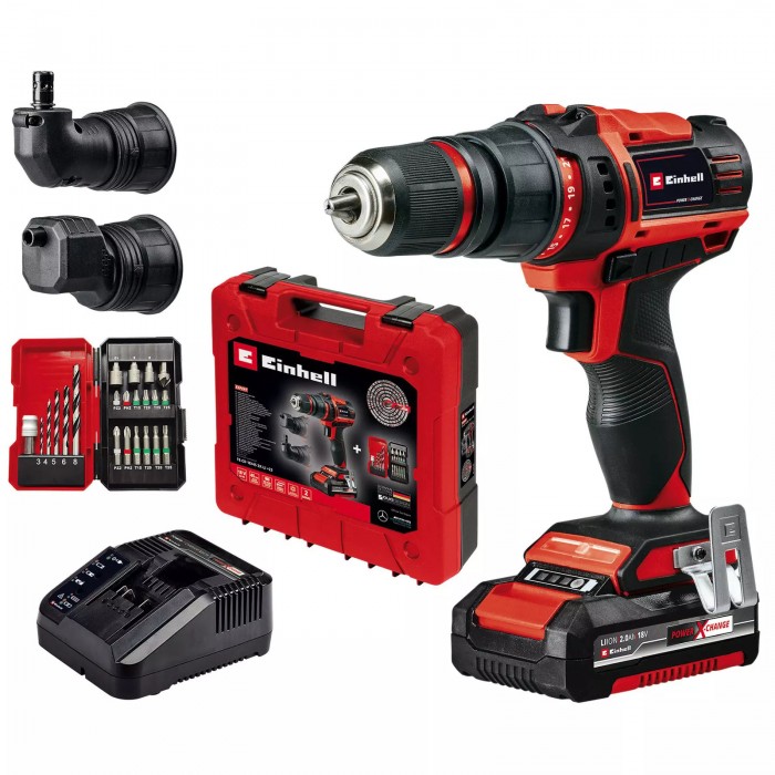 Einhell TE-CD 18/45 3X-Li +22 1x2,0Ah Akülü Matkap/Vidalama