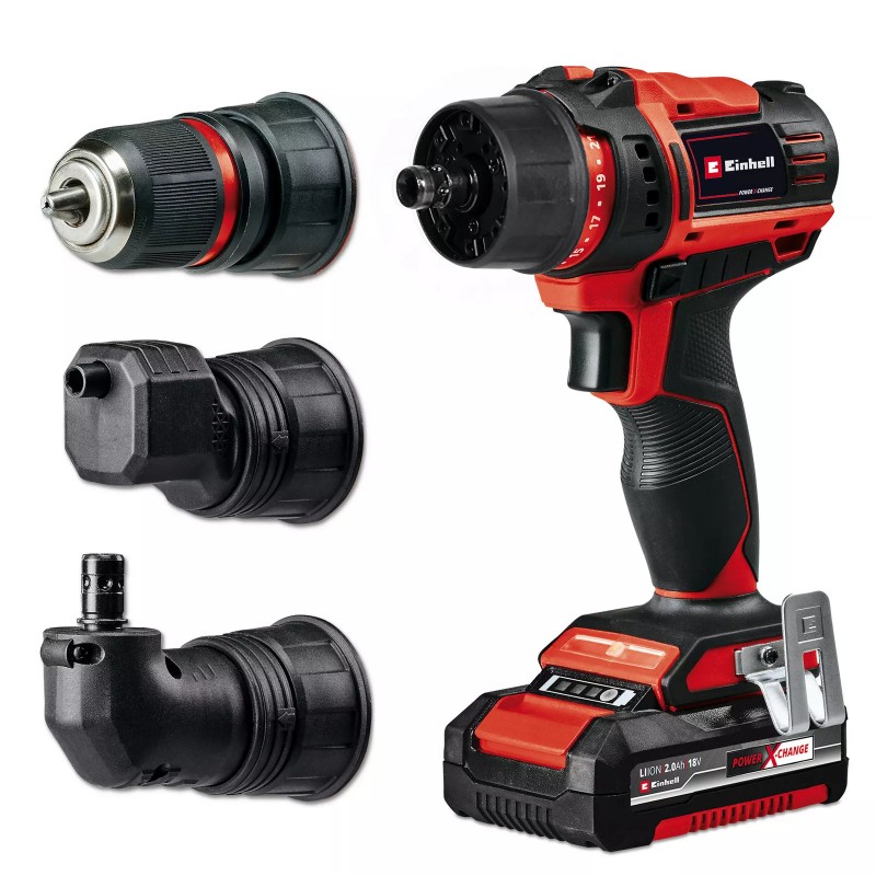 Einhell TE-CD 18/45 3X-Li +22 1x2,0Ah Akülü Matkap/Vidalama ürün görünümü