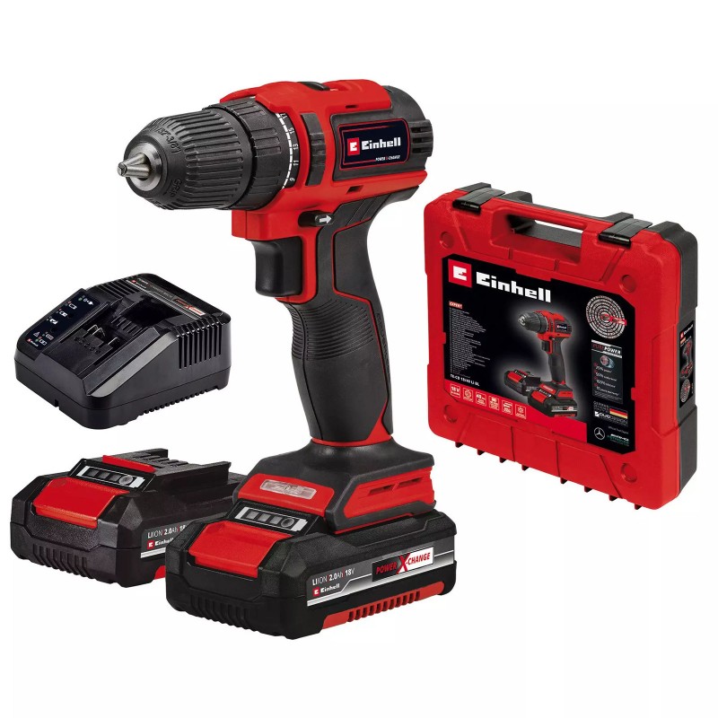 Einhell TE-CD 18/40 Li BL (2x2,0Ah) Akülü Matkap/Vidalama ürün görünümü