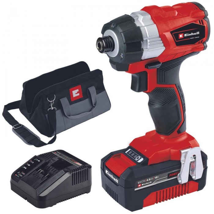 Einhell TP-CI 18 Li BL Kit 4.0 Akülü Darbeli Vidalama Seti