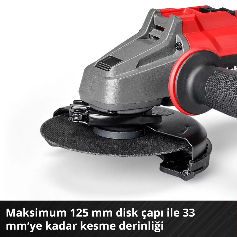 Einhell PROFESSIONAL AXXIO 18/125 Akülü Avuç Taşlama ürün görünümü