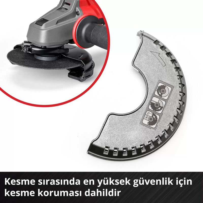 Einhell PROFESSIONAL AXXIO 18/125 Akülü Avuç Taşlama ürün görünümü