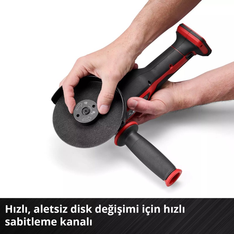 Einhell PROFESSIONAL AXXIO 18/115 Q Akülü Avuç Taşlama ürün görünümü