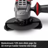 Einhell PROFESSIONAL TP-AG 18/125 CE Q Li - Solo Akülü Avuç Taşlama ürün görünümü