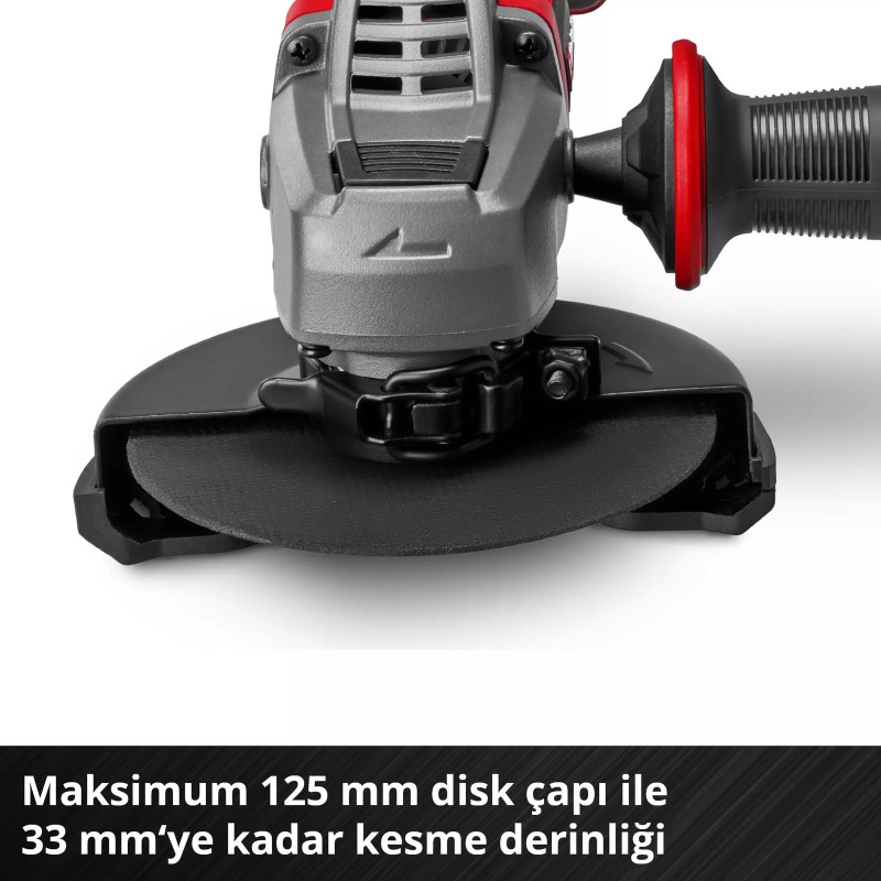 Einhell PROFESSIONAL TP-AG 18/125 CE Q Li - Solo Akülü Avuç Taşlama ürün görünümü