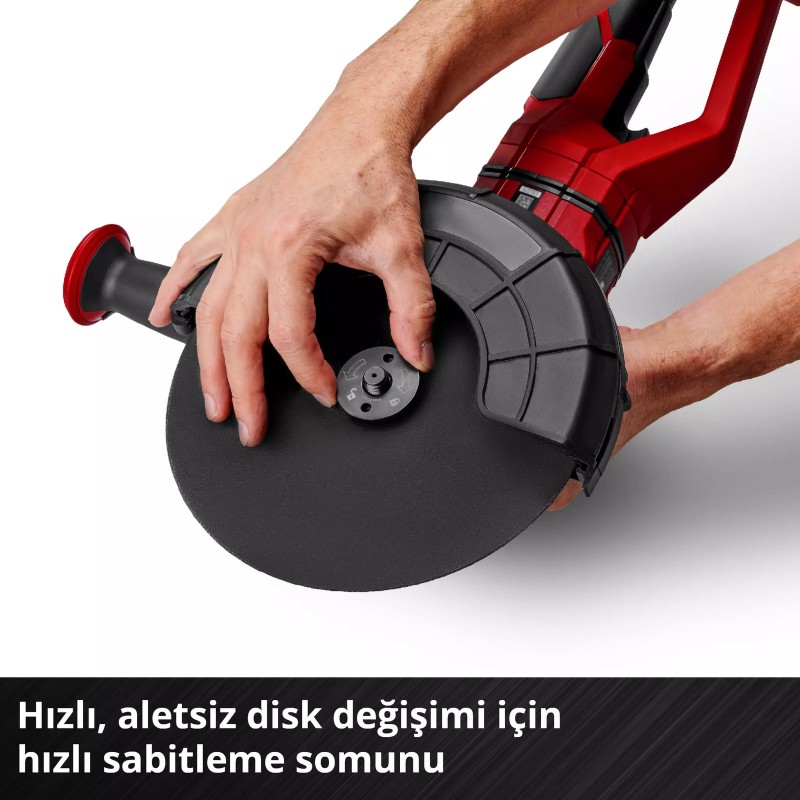 Einhell PROFESSIONAL AXXIO 36/230 Q Akülü Avuç Taşlama ürün görünümü