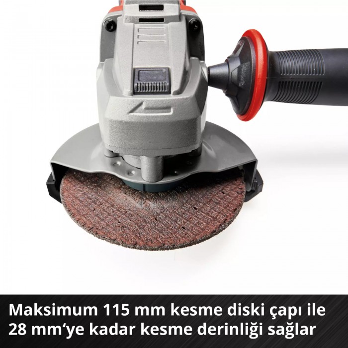 Einhell TE-AG 18/115-2 Li - Solo Akülü Avuç Taşlama