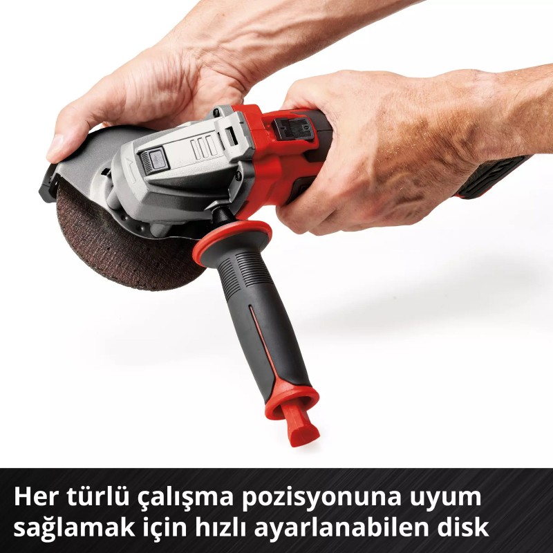 Einhell TE-AG 18/115-2 Li - Solo Akülü Avuç Taşlama ürün görünümü