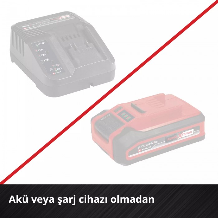 Einhell TE-AG 18/125-2 Li - Solo Akülü Avuç Taşlama