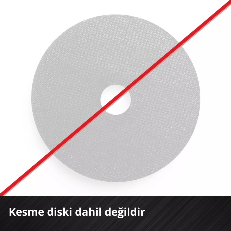 Einhell TE-AG 18/125-2 Li - Solo Akülü Avuç Taşlama ürün görünümü