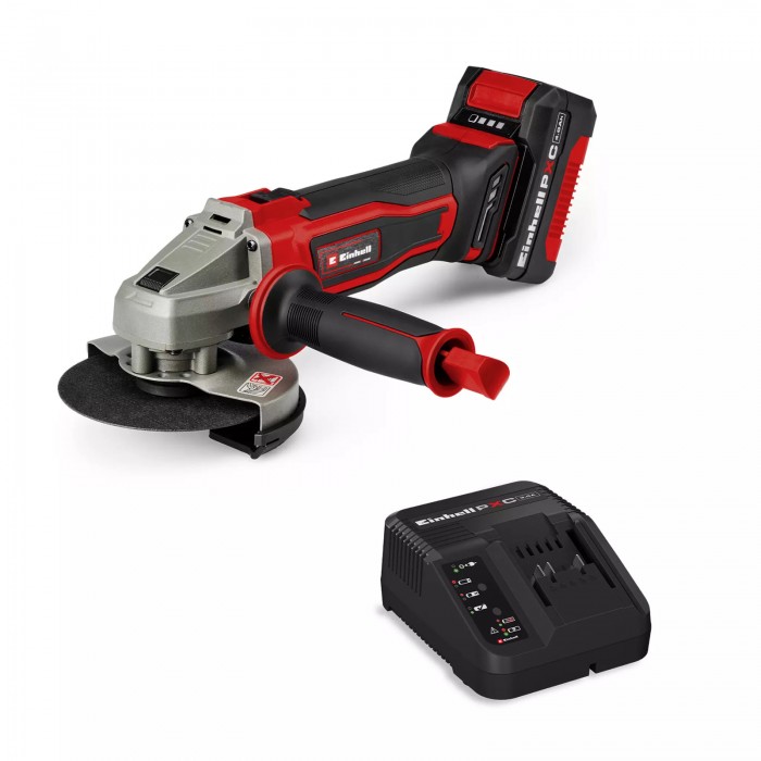 Einhell TE-AG 18/125-2 Li (1x4,0 Ah) Akülü Avuç Taşlama
