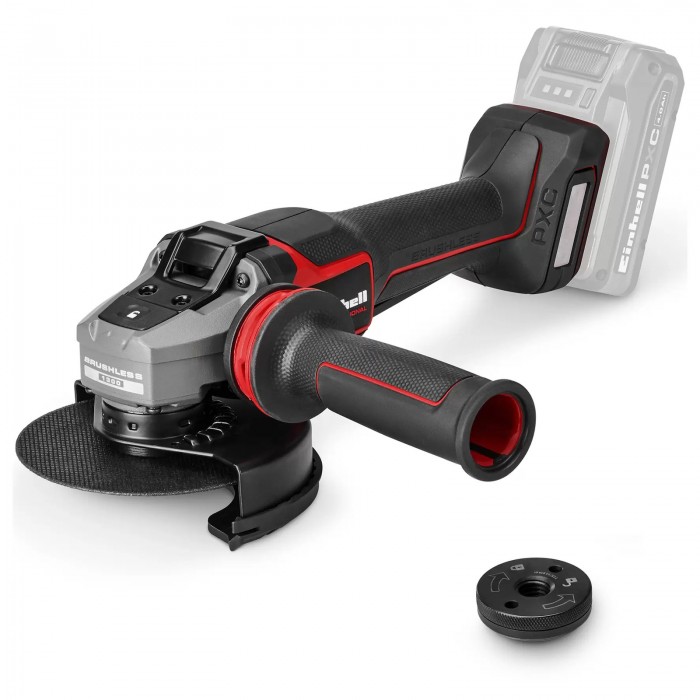 Einhell PROFESSIONAL TP-AG 18/125-13 Q P BL - Solo Akülü Avuç Taşlama