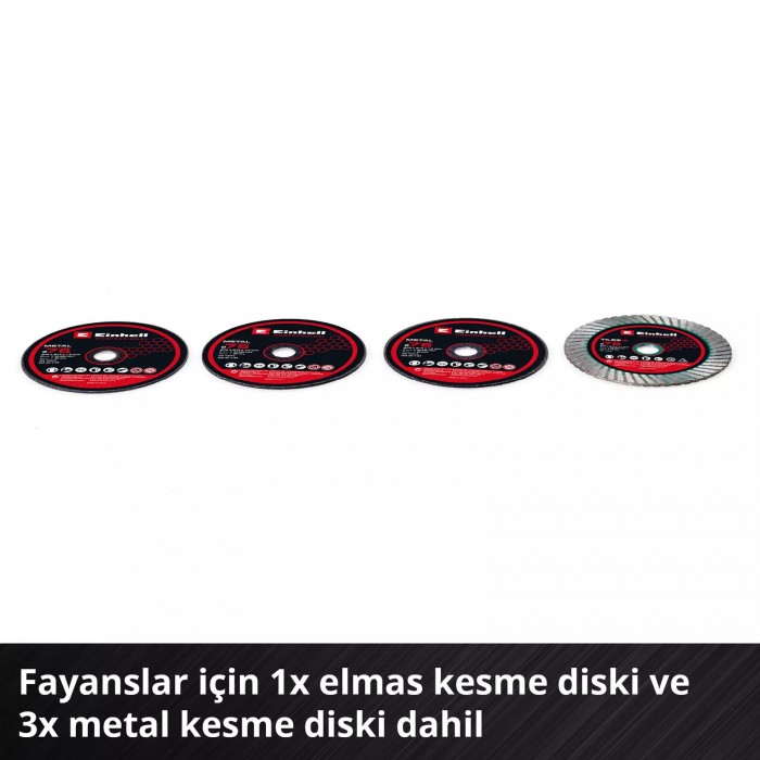 Einhell PROFESSIONAL TP-CO 18/76-C Li BL - Solo Akülü Kesme ve Taşlama Makinesi