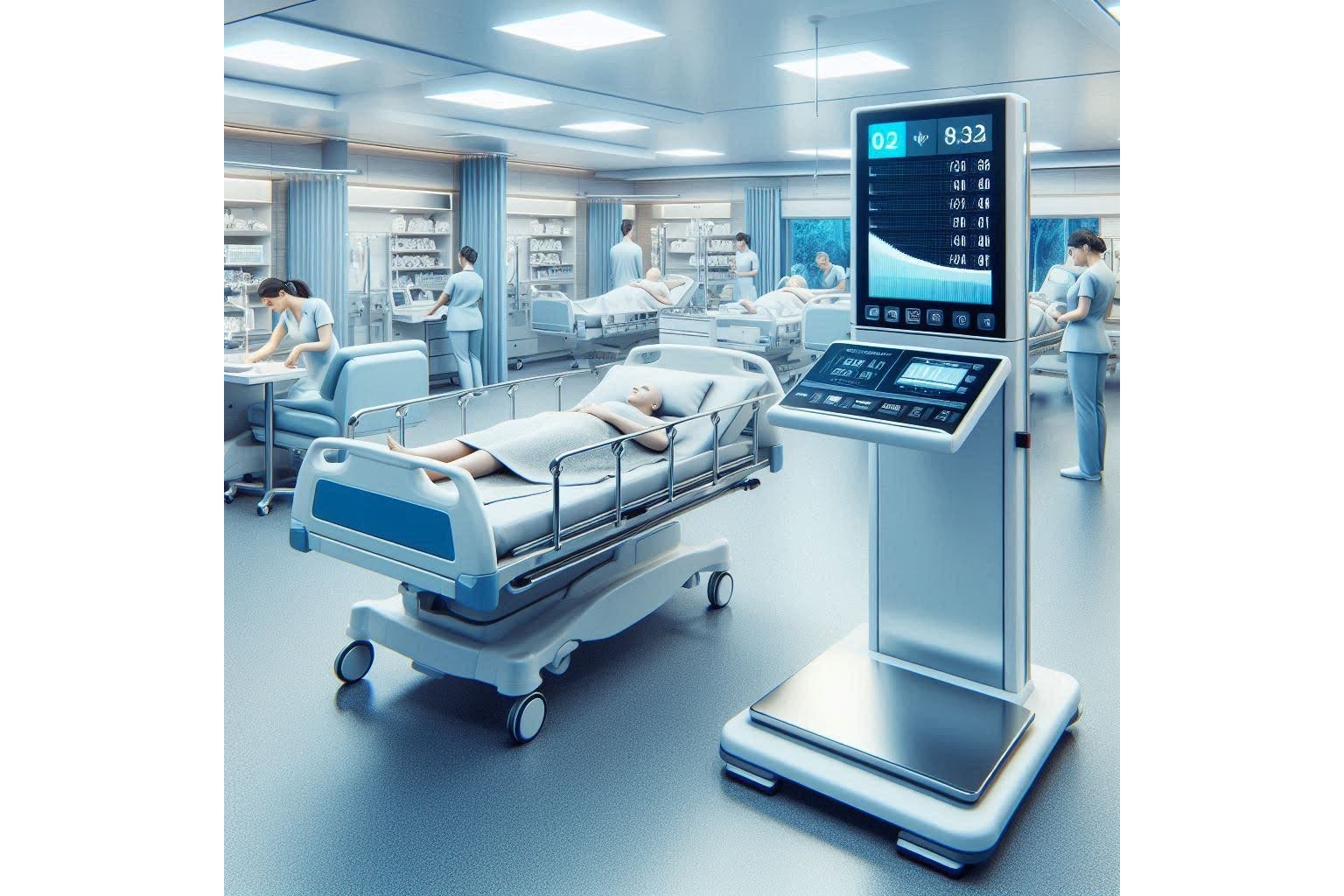 Hasta Yatakları ve Tartıları: Modern Sağlık Hizmetlerinde Konfor ve İzleme
