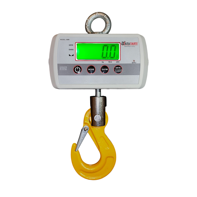 Ata EMR Çengel Baskül EMR-V-LCD 500 Kg – Portatif Çengel Kantar